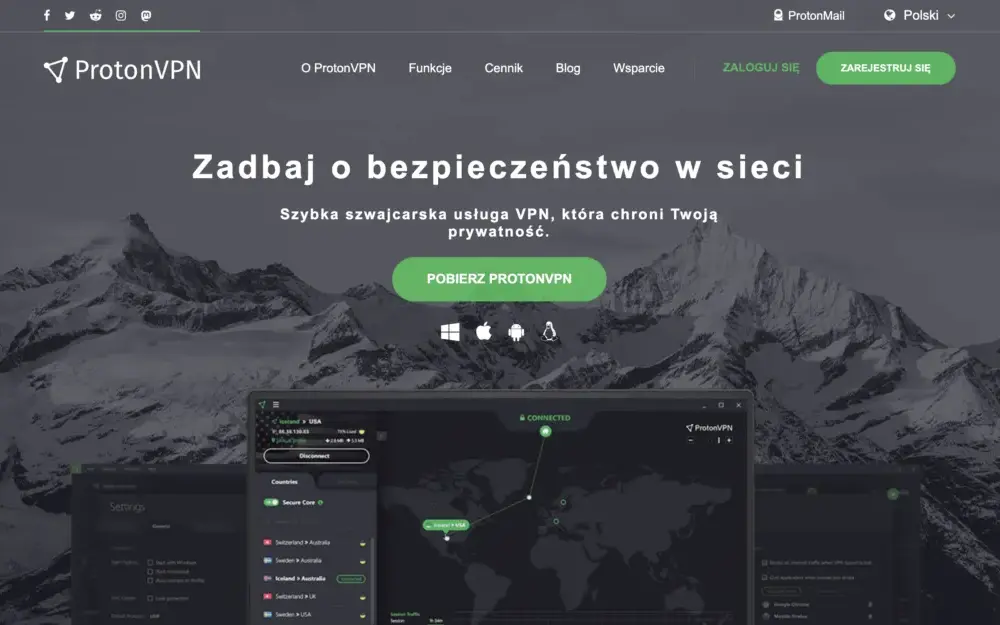 Najlepsze darmowe VPN: uniknij zagrożeń i ciesz się prywatnością