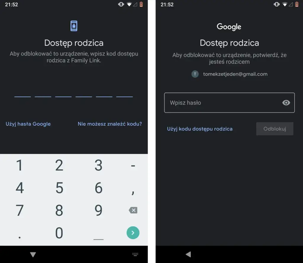 Zdjęcie Jak aplikacja blokuje dostęp do Google Play i chroni Twoje dziecko