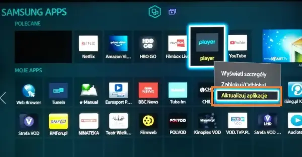 Jak zaktualizować aplikacje na smart TV i uniknąć problemów z działaniem