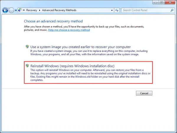 Jak przywrócić ustawienia fabryczne Windows 7 bez płyty i uniknąć problemów